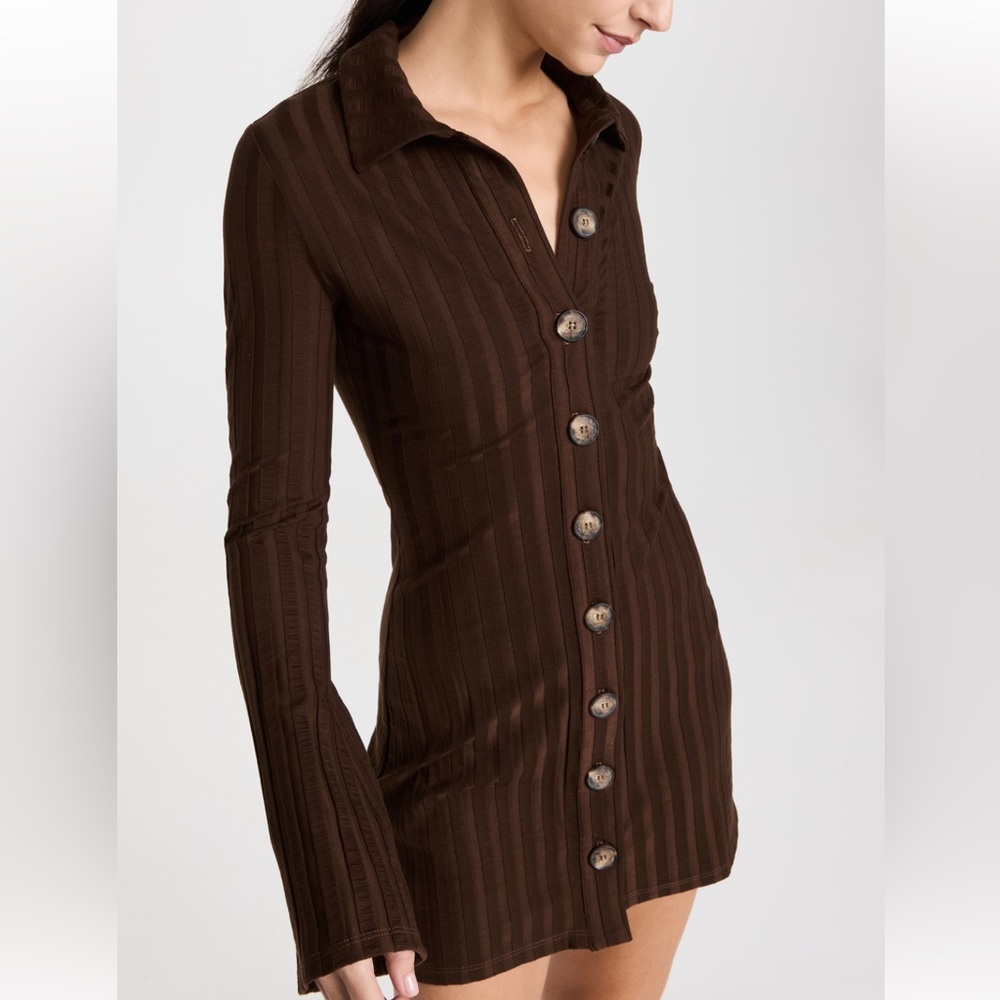 Reformation Long Sleeve Knit Dress